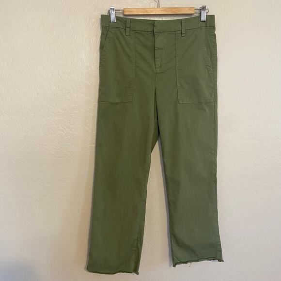Frank & Eileen Pants - Frank & Eileen Blackstone Utility Pant Womens Sz 6 Cotton Twill Army Green
